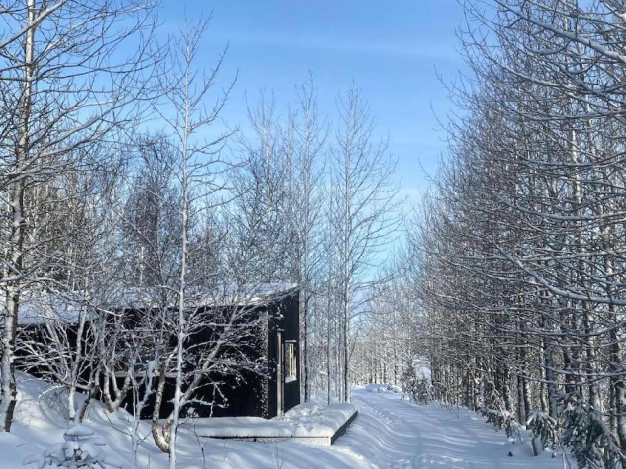 شقة Audkula Dome Cabin هيلاّ المظهر الخارجي الصورة