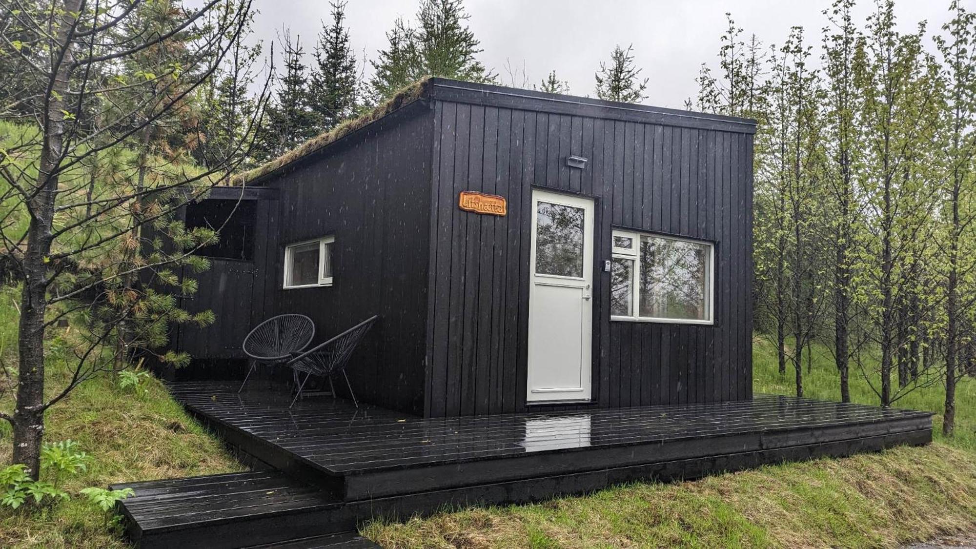 شقة Audkula Dome Cabin هيلاّ المظهر الخارجي الصورة